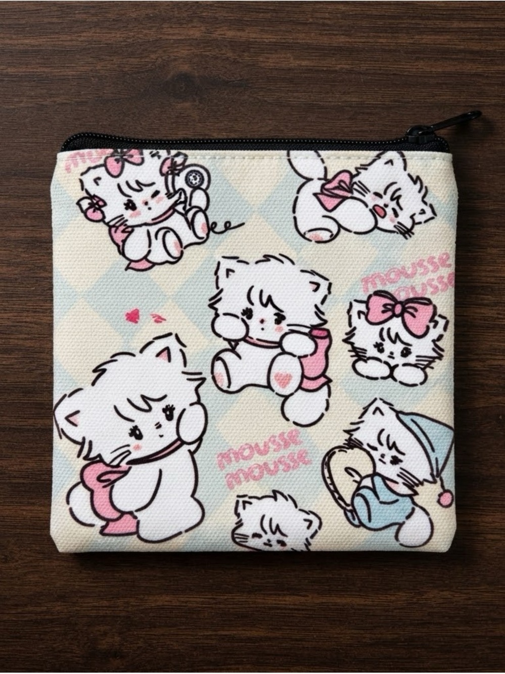 MIKKO ILLUSTRATIONS - Mousse Zip Pouch